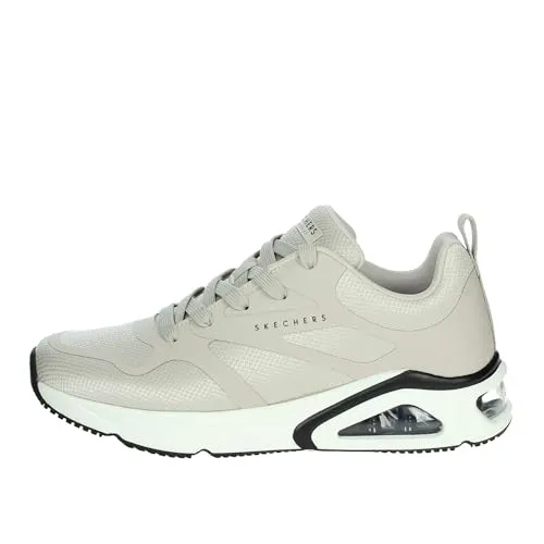 Skechers Herren Sneaker TRES-AIR UNO REVOLUTION-AIRY braun, Größe 42 - Sneaker mit Skechers Air-Cooled Memory Foam für maximalen Komfort und eine flexible Gummilaufsohle für optimale Traktion. Ideal für sportliche Aktivitäten und den Alltag.