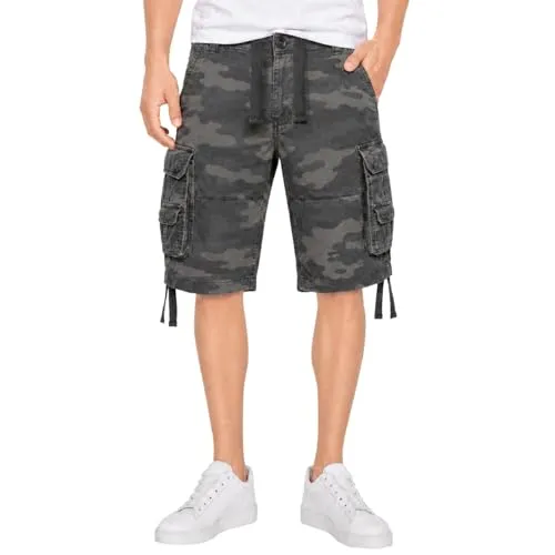 Produktbild Brandit Herren Vintage Shorts Basic darkcamo M