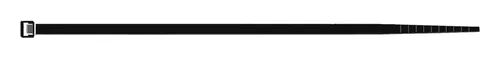 SapiSelco Kabelbinder Nylon schwarz 360 x 7,5 mm a 100 Stück - 491117 (100 Stück)