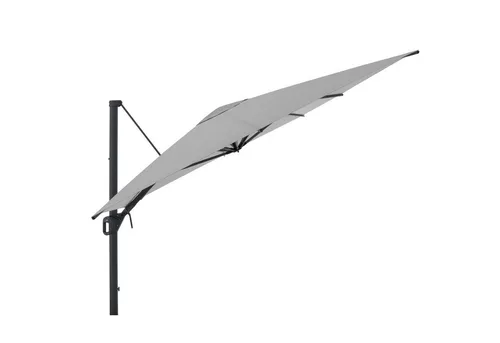 doppler® Sonnenschirm LIFE 300 x 400 cm Pendelschirm - Der doppler LIFE Pendelschirm mit 300 x 400 cm bietet optimalen Schatten für Ihre Terrasse. Mit dreh- und neigbaren Funktionen sowie einem robusten Aluminiumgestell ist er ideal für den Einsatz im Freien.
