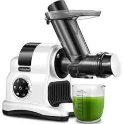 AMZCHEF Entsafter mit 80MM Einfüllschacht