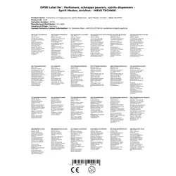 FUCHS Flaschenausgießer Spirit Master Portionierer - Anisfest - Ausgießer für Spirituosen mit innovativer betätigungsarmer Technik für hygienischen, tropffreien Ausschank. Ideal für Bars und Partys, schützt Gläser und maximiert Gewinne.