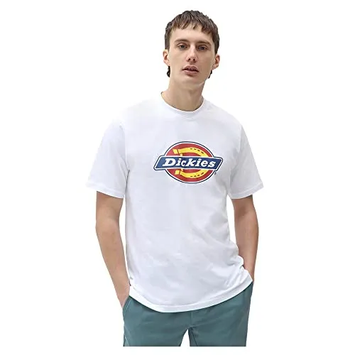 Dickies Men's Icon Logo Tee T-Shirt, Multicolor, L - T-Shirts für Herren, 100% Baumwolle mit ikonischem Dickies Logo-Print auf der Brust für einen lässigen Look.