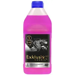 Exklusiv Chemie G13 Kühlerfrostschutz -40° | 1000ml gebrauchsfertig - Kühlflüssigkeit für PKW und LKW, schützt vor Korrosion und Frost bis -40°C. Ideal für alle Jahreszeiten, kein Wasserzusatz nötig!