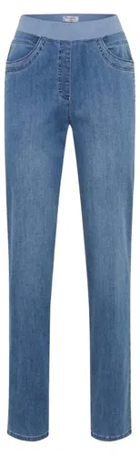 RAPHAELA by BRAX 5-Pocket-Jeans blau 26 - Stylische 5-Pocket-Jeans in bleached Optik, ideal für jeden Anlass. Hergestellt aus hochwertiger Materialkombination für optimalen Tragekomfort und eine perfekte Passform.