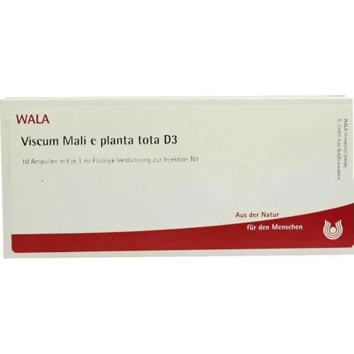 Viscum Mali e planta tota D 3 Ampullen 10X1 ml