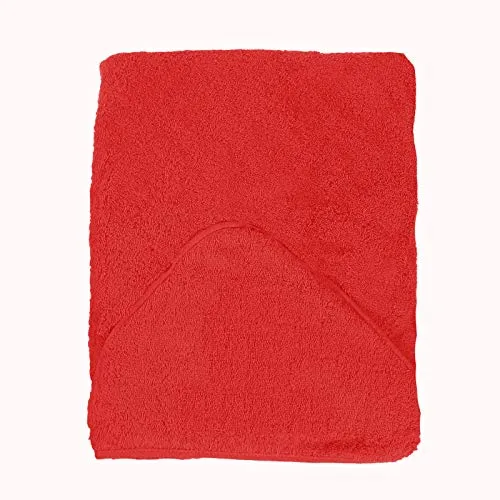 Casa Colori Baby Kapuzen Badetuch aus 100% Baumwolle 100x100 cm