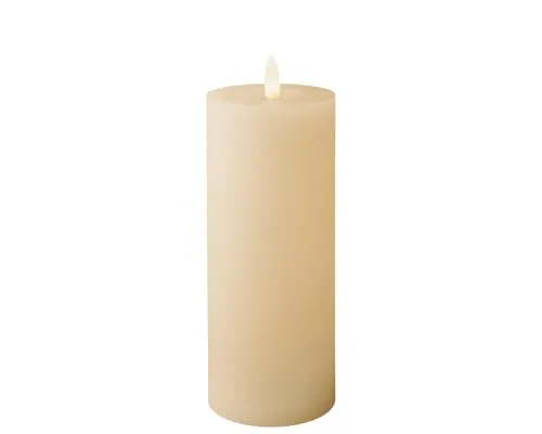 LED Kerze Wachs in beige von Lumineo
