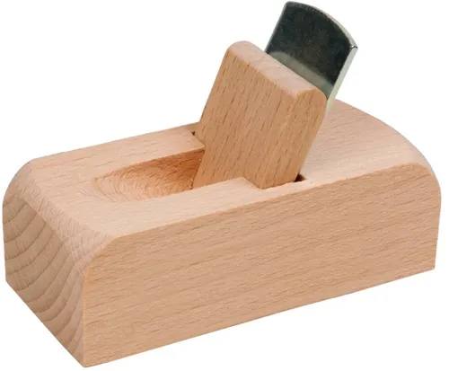 Flaschenöffner Öffner in Form eines Hobel Bierhobel L 8,5 cm - aus Buchenholz