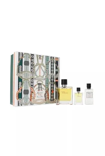 Hermès Terre d'Hermès Set mit Aftershave und Mini Parfum - Duft-Set für Herren, enthält Aftershave und Mini Parfum für ein komplettes Dufterlebnis, ideal für den modernen Mann.