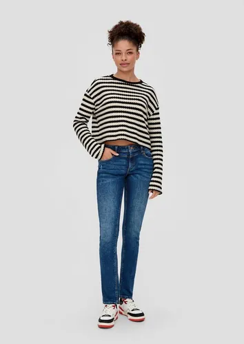 QS Slim-fit-Jeans Jeans-Hose CATIE Jeans / Slim Fit / Mid Rise / Slim Leg