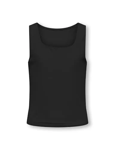 Only & Kids Damen Kogea S/L 2-Ways Top JRS Noos, Black, 158-164