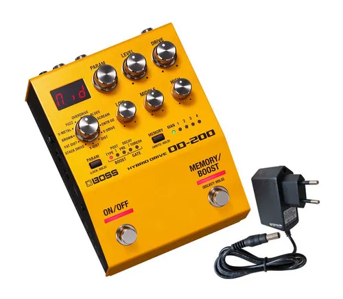 Boss by Roland E-Gitarre Boss OD-200 Hybrid Multi-Effektgerät mit Netzteil