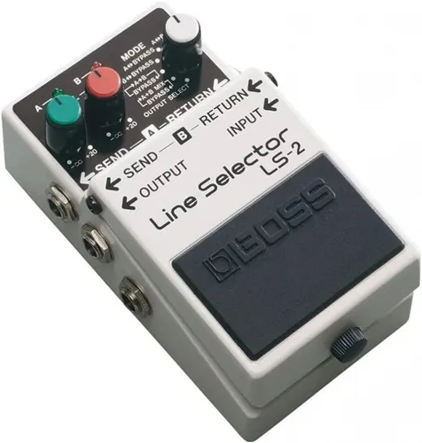 Boss LS-2 Line Selector Fußpedal Gitarreneffekte