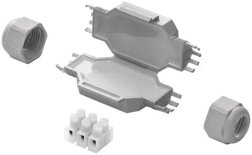 Grothe FRED Mikroverbindungsmuffe für Kabel 3x2,5mm² inkl.Schraubkl.IP68 (5699732)