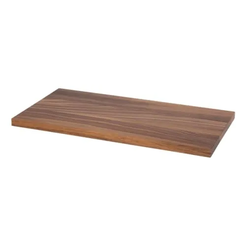 Schneidebrett Nussbaum Holz mittel 38 x 19 x 1,5 cm | Holz-Leute