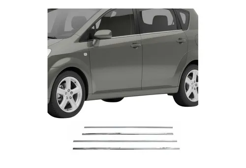 OMAC Zier- / Schutzleiste für TOYOTA Corolla Verso - Autoteile - Hochwertige Edelstahlleiste mit TÜV-Zertifikat, korrosions- und hitzebeständig, für einen stilvollen Look und optimalen Schutz.