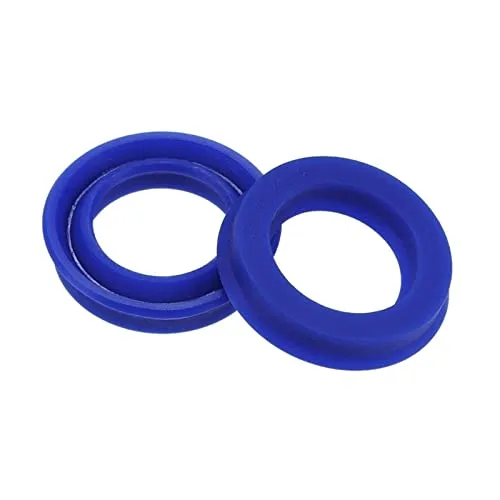 JOLAU 2 Stück UN/U/Y-Ring Polyurethan (PU) Hydrauliköldichtung Zylinderkolben Dichtring Dichtung ID 31,5 32 MM (Size : 32X45X10 (2Pcs))