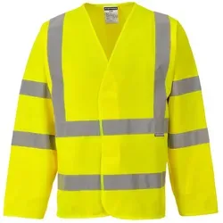 Portwest Warnschutzweste C473YERXX 3X - Reflexstreifen für optimale Sichtbarkeit, leicht und komfortabel für sicheren Arbeitseinsatz