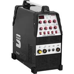 Stamos Welding Group WIG Schweißgerät S-ALU 220 A - Schweißgeräte für ALU - WIG AC/DC - 220 A - 230 V - flexibel einsetzbar mit präziser Steuerung für optimale Schweißergebnisse und einfache Handhabung.