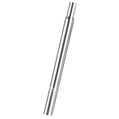 Resul Sattelstange Kerzensattelstütze 25,4 x 330 mm, Stahl, Silber