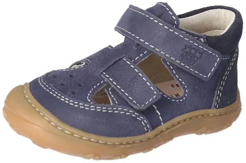 Pepino Halbschuhe Leder Klettschuh blau 20 EU - Babyschuhe aus hochwertigem Leder mit praktischem Klettverschluss für einfaches An- und Ausziehen, ideal für kleine Füße.