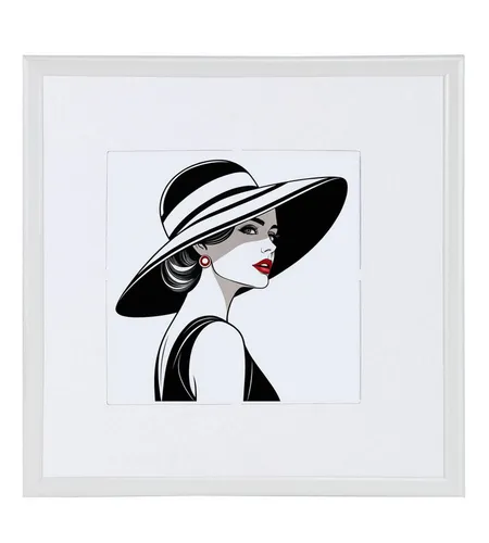 IDEAL TREND Bilderrahmen New Lifestyle Kunststoff Bilderrahmen quadratisch Foto Rahmen Picture, für 1 Bilder (1 St)