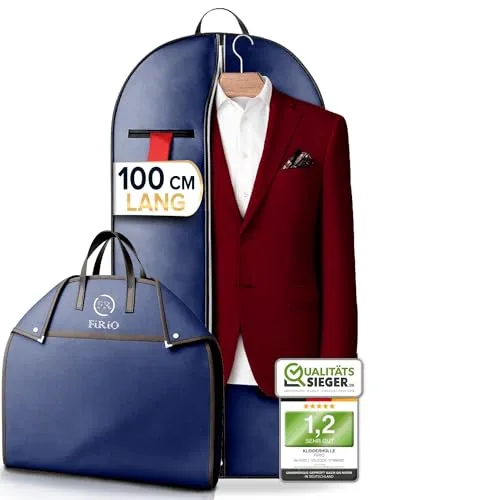 FiRiO® 1 x Premium Kleidersack für Anzug, Hemd & Co von FR FiRiO