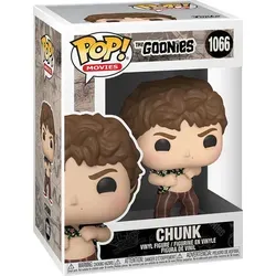 Funko POP! Movies: The Goonies - Chunk Vinyl Figur - Wackelkopffigur aus hochwertigem Vinyl, ca. 9,5 cm hoch, ideal für Sammler und Fans von The Goonies - perfektes Geschenk für jeden Anlass!