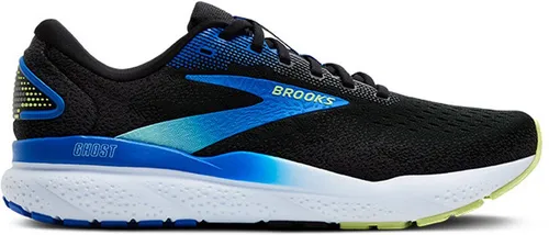 Brooks Herren Ghost 16 schwarz 42.5 - Hochwertige Laufschuhe mit DNA LOFT v2 Dämpfung - Laufschuhe mit verbesserter Dämpfung für maximalen Komfort und geschmeidige Übergänge, ideal für Läufer, die Wert auf Atmungsaktivität und Stabilität legen.