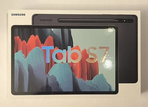 Samsung Galaxy Tab S7 128GB WiFi & 4G (LTE) - Mystic Black - Tablet mit 11 Zoll Display und 2560 x 1600 Pixel Auflösung, ideal für Multitasking dank Octa-Core Prozessor und 6 GB RAM. Perfekt für Unterhaltung und Produktivität.