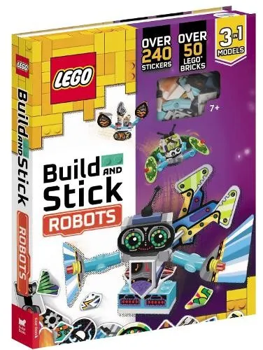 LEGO® Buster Books LEGO® Books: Build and Stick: Robots (Gebundene Ausgabe)