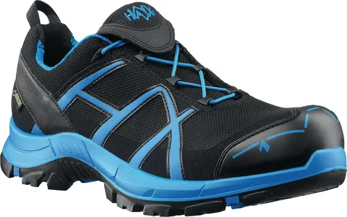 Haix Sicherheitsschuh BE Safety 40 Low, Gr. 9,5 (44) - Atmungsaktiver S3 Schuh mit rutschsicherer Sohle und individuellem Weitenanpassungssystem für besten Komfort