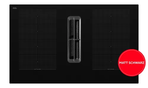 Hanseatic Kochfeld mit Dunstabzug HDI4B9074SBMB – Flexibel Kochen mit Stil