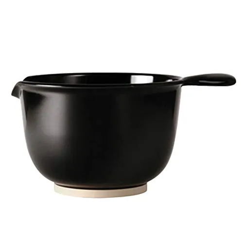 WACA 1052 Rührschüssel Koch-/Backutensil (Dm 192, 210 oder 244 mm), Farbe:schwarz, Größe:2.000 ml