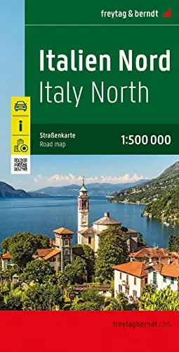 Italien Nord, Straßenkarte 1:500.000, freytag & berndt (freytag & berndt Auto + Freizeitkarten)