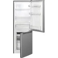 Bomann KG 7359 ix-look Kühl/Gefrierkombi - Freistehende Kühl-Gefrier-Kombination mit elegantem ix-look, 49,5 cm breit und Energieeffizienzklasse C – ideal für platzbewusste Haushalte.