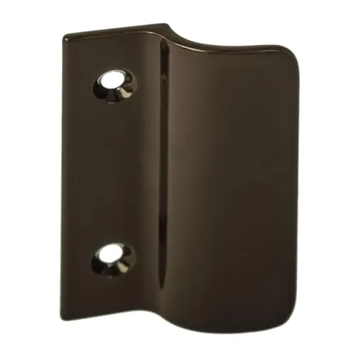 Aluminium Balkontürgriff/Terrassentürgriff ohne Anschlag in braun RAL 8019