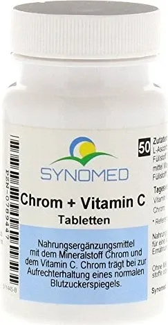 CHROM+VITAMIN C Tabletten 50 St.