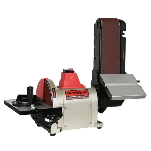 BUCKTOOL 500W Band-Tellerschleifer mit Zubehör