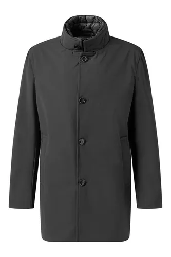 Strellson Strickmantel 11 Finlay Flex 12 - Schwarz, Größe 54 - Funktionsjacke aus elastischem Material, bietet hohen Tragekomfort und optimale Bewegungsfreiheit für stilvolle Auftritte.