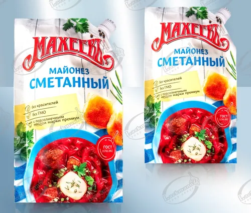 Maheev Mayonnaise „Schmand“, 380 g / 400 ml