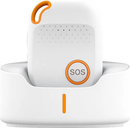 GPS Notruftracker EV04 mit Sprachquittung – Weiß - Der GPS Notruftracker EV04 sorgt für Sicherheit und schnelle Hilfe für Ihre Liebsten. Mit wasserdichtem Gehäuse, Falldetektor und SOS-Taste ist er ideal für alle Wetterbedingungen. Perfekt für ältere Familienmitglieder!