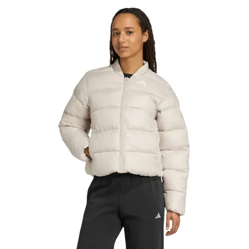 adidas W ESS SD PUF J Winterjacke Damen Gr. L in grau von adidas