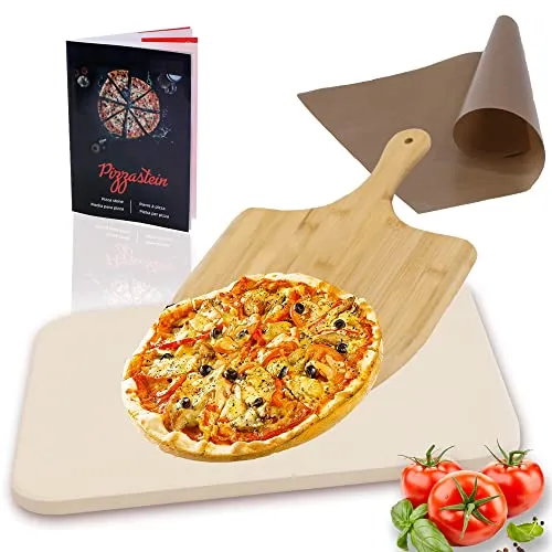 Melko Pizzastein für Backofen & Gasgrill