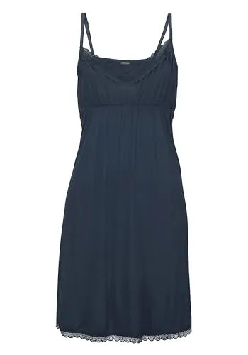 LASCANA Nachthemd für Damen, Gr. 36/38, nachtblau von LASCANA