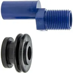 Urinal Zulauf-set 1/2' Versprung 5 Mm, Mit Dichtung, 90002uz - Airfit