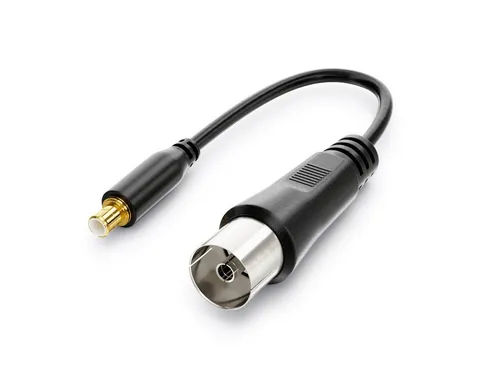 deleyCON deleyCON Antenne Koaxial zu DVB-T Adapter (MCX) TV-Adapter