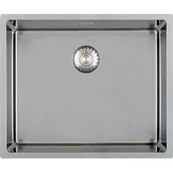 CARESSI Küchenspüle CAPP45R10, handgefertigt und nahtlos - Sanitäranlagen & Zubehör - Handgefertigte Küchenspüle mit nahtlosem Design, ideal für einfache Reinigung und stilvolle Küchen. Passend für Unterbau und flächenbündigen Einbau.