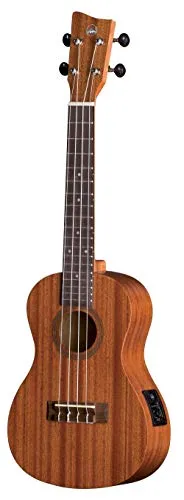 Gewa Ukulele - Lefthand Ukulele mit hochwertigem Sapelli-Korpus, American Walnut Griffbrett und UCT-2 Preamp für optimalen Klang. Inkl. gepolstertem Gig-Bag für sicheren Transport.